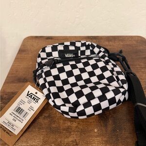 Vans Black and White Checkered Bag